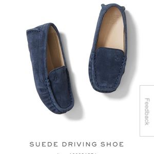 Janei and jack navy suede loafers